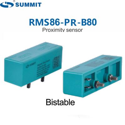 Chine RMS86-PR-B80 Capteur de proximité de roseau magnétique NO Capteur de commutateur de roseau magnétique bistable à vendre