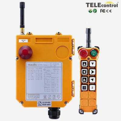 China Telecontrol Control remoto de radio industrial F26-A2 Control remoto inalámbrico de grúa EOT de pórtico en venta