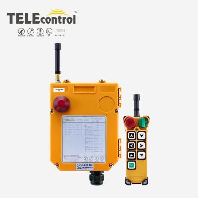 China F24-6S Sistema de control remoto de radio industrial Telecontrol 3 Ejes Grúa elevadora a distancia en venta