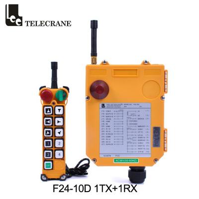 China Industrial Telecrane Remote Control F24-10D Radio Control Remote For Crane Electric Hoist for sale