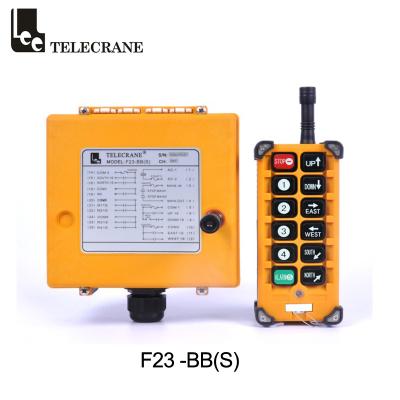 China Telecrane F23-BBS Radio Remote Control For EOT Cranes RF Winch Remote Radio Control for sale