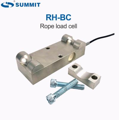 China 100000kg 10T 20T Wire Rope Tension Load Cell Rope Load Weighing Transducer For Crane for sale