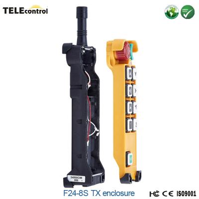 China Telecontrol crane industrial remote control system F24-8S transmitter enclosure for sale