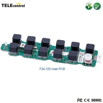 China 2 passos botão controle remoto peças sobressalentes A24-12D Transmissor placa principal à venda