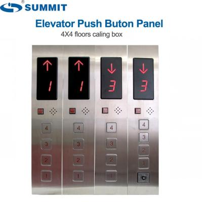 China SUMMIT Elevator Car Operating Panel DC24V 3 Layer Car Operation Panel LOP for sale
