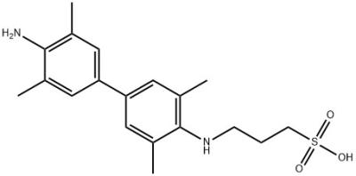 China N-（3-sulfopropyl）-3,3'5,5'-tetramethylbenzidine, Sodium Salt  CAS 102062-36-2 for sale