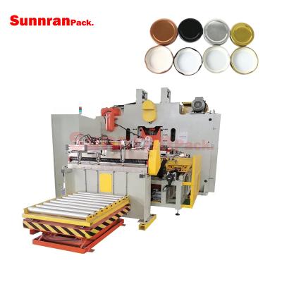 China Línea de producción de tapa automática de torsión para hacer tapa de metal en venta