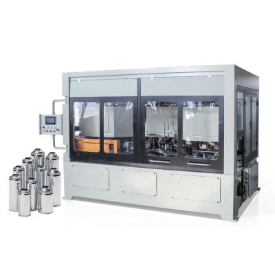 China Automatic Spray Can Production Line With 4 Working Station for sale