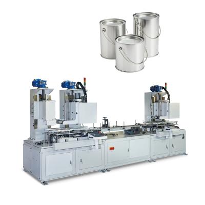 China Runddose Kombinations-Tin Box Making Machine Fors 5L Sunnran-Marke zu verkaufen