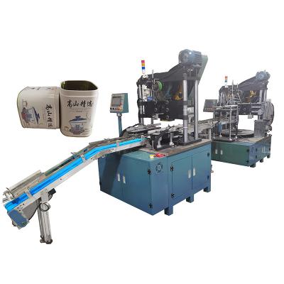 China Automatic Tin Box Making Machine For 290mm Fancy Can 50Can/ Minute for sale
