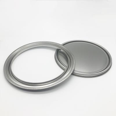 China Tinplate Material Metal Can Lids For Paint Cans 0.23mm Thickness 10mm Depth for sale