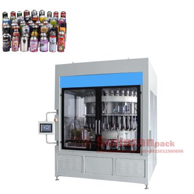 China 320CPM Speed Can Leak Tester For 80mm Height Aerosol Can Machine for sale