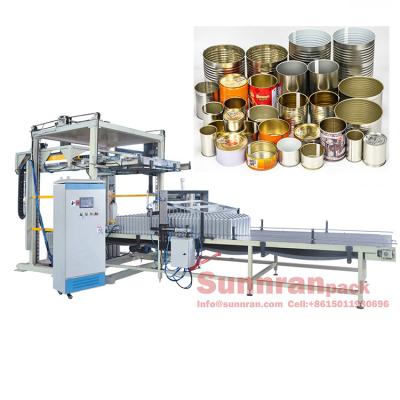 China CE Certificate Beverage Can Making Machine , Empty Can Palletizer Sunnran for sale