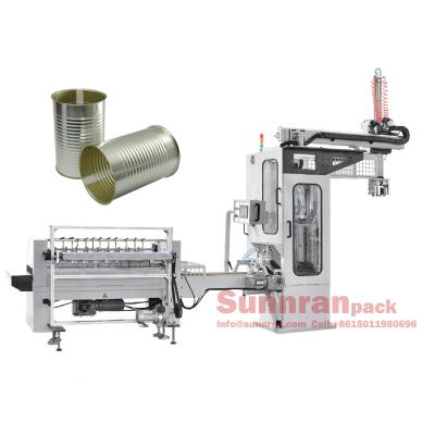 China Automatic Feeding Drink Canning Machine Sunnran Brand CE Certificate for sale