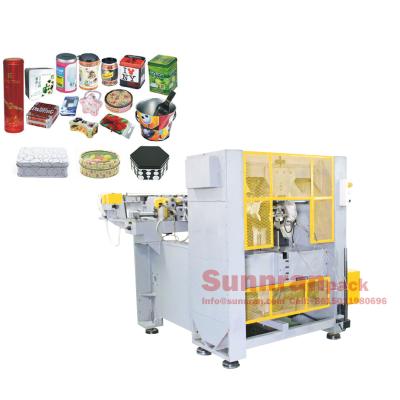 China CE Certificate Round Tin Can Making Machine For 300mm Food Beverage Can Sunnran for sale