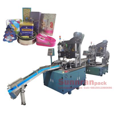 China Decorative Tin Box Making Machine For 200mm Can 40CPM CE Certificate for sale