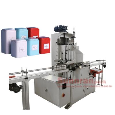 China Square Tin Box Making Machine , Automatic Tin Seaming Machine Sunnran for sale