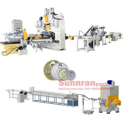 China Sunnran Brand Easy Open End Machine 1000×1100mm Sheet Size for sale