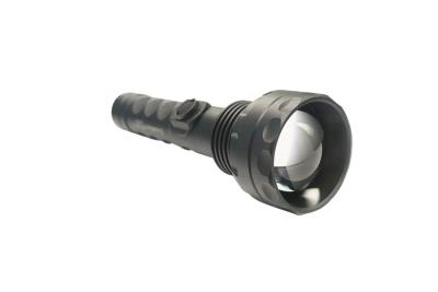 China New Design Laser Spot Light Adjustable Led Flashlight New Luminescent Material for sale