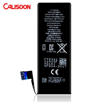 China Baterías de reemplazo de alta capacidad para iPhone 7 25g 6.2 X 2.8 X 0.2 pulgadas en venta