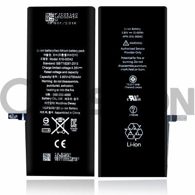 Chine Piles au lithium-ion de longue durée pour iPhone 8 5,5 x 2,7 x 0,2 pouces à vendre