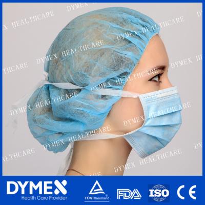 China Non woven Disposable 3 Ply Tie-on Surgical Face Mask with High Performance for sale