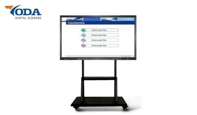 China El múltiplo interactivo de la pantalla táctil de la pantalla plana de UHD LCD clasifica para la escuela en venta