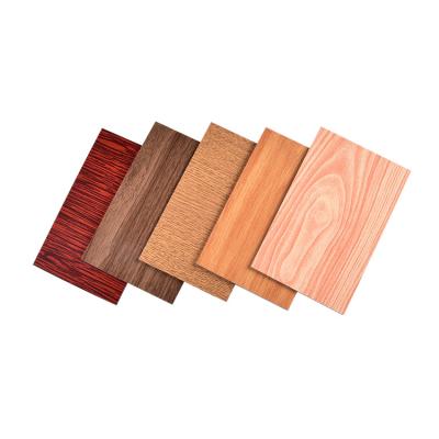 China Folha de madeira Heatproof do ACP da textura, painel composto de alumínio do revestimento de madeira durável à venda