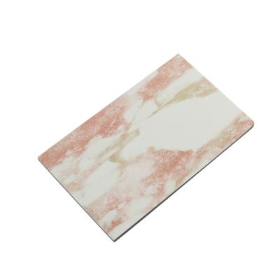 China Exterior Nontoxic Marble ACP Sheet , Waterproof Stone Aluminum Composite Panel for sale