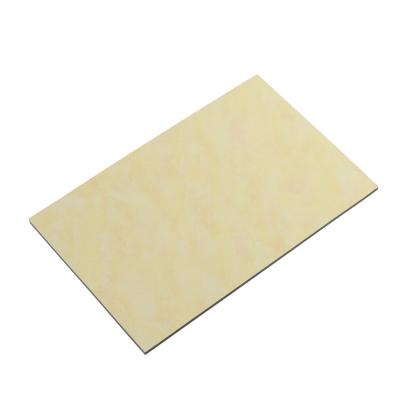 China White Aluminium-Marble Composite Panel with Impact and Weather Resistance for sale