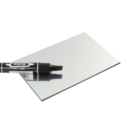 China ISO Waterproof Silver Mirror ACP Sheet , Antiwear Aluminium Composite Mirror Sheet for sale