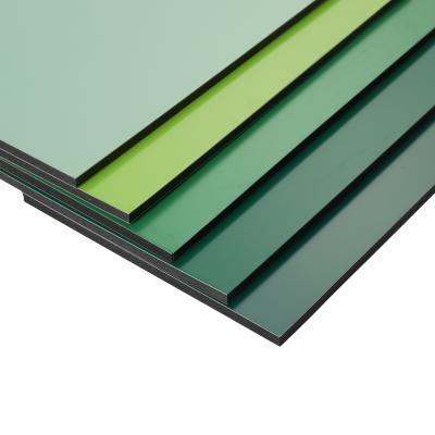 China China High Quality 4x8 3mm Interior Sheet Alucobond Acp Pvdf Fireproof Aluminum Composite Panel for sale