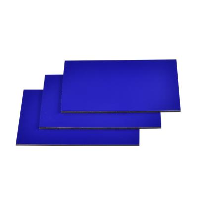 China High Impact Resistance Nano Aluminum Composite Panel With PE PVDF Coating Good Sound Insulation for sale