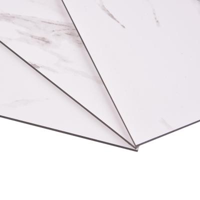 China Marble Aluminum Composite Panel with Flexibility PE/FR Core High Impact Resistance for sale