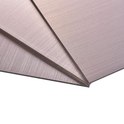 Chine Panneau composite en aluminium 10 ans de garantie Facile à nettoyer Argent/Goden/Noir/Tea à vendre