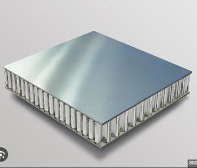 Китай Алюминиевая каркасная панель с ядром из медоносной кишки Прочность на изгиб ≥ 0,2 МПа Размер клетки 3-19 мм Толщина 2-200 мм продается