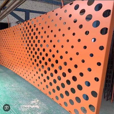 China Varios patrones disponibles para el panel compuesto de aluminio perforado con 10 años en venta