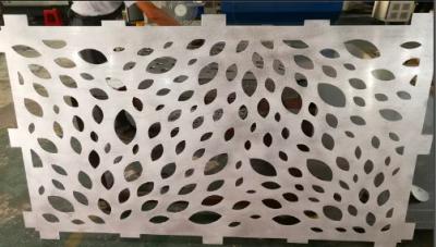 China 0-90 Degrees Perforation Angle Perforated Aluminum Composite Panel with PVDF Coating for sale