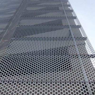 China Thickness 3-6mm Perforated Aluminum Composite Panel Available in Various Colors for sale