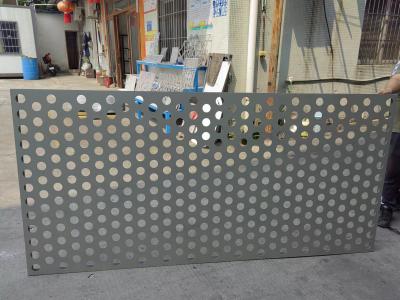 China Panel compuesto de aluminio perforado personalizable 1220 mm de ancho en venta