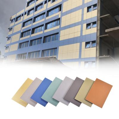 China Corrosion Resistant Brushed Aluminum Composite Panel 5.5kg/M2 Fireproof for sale
