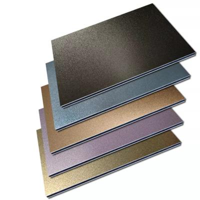 China Panel compuesto de aluminio de mármol de 3 mm de espesor con flexibilidad en venta