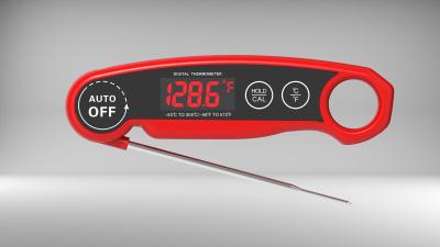 中国 Rechargeable Battery Meat Cooking Thermometer LED Display Waterproof Meat Thermometer 販売のため
