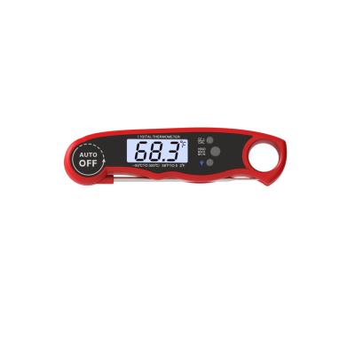 China Rohs Commercial Waterproof Meat Thermometer For Chicken Smoker LCD Backlight for sale