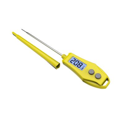 China Candy Grill Instant Temperature Meat Thermometer Gauge Protective Case for sale