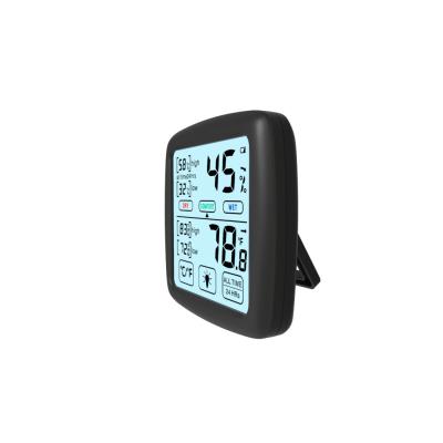 中国 最高分の電子シガーのデジタル熱の湿度計警報マニュアルと 販売のため