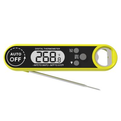China Smoker Meat Oral Digital Jam Thermometer Probe Folding for sale
