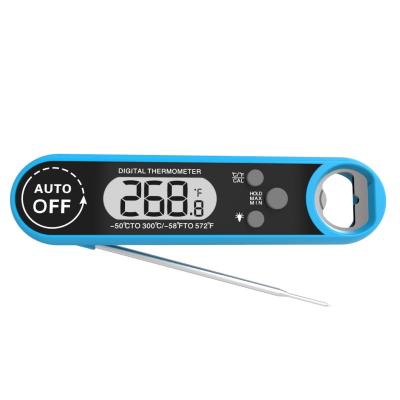 China Waterproof Digital Grill Thermometer In Oven Folding Probe Cooking Food Candy for sale