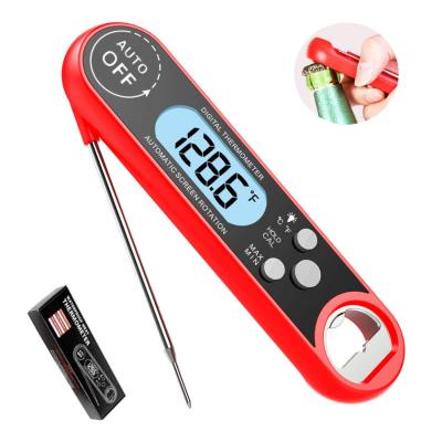 China Calibrating Waterproof Meat Thermometer Probe With Rotating Screen Both Hands for sale