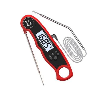 China Electronic Digital Dual Probe Meat Thermometer For Grilling Prime Rib Food for sale